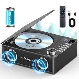 Przenośny Odtwarzacz CD Bluetooth Greadio CD-19 Akumulator Głośniki