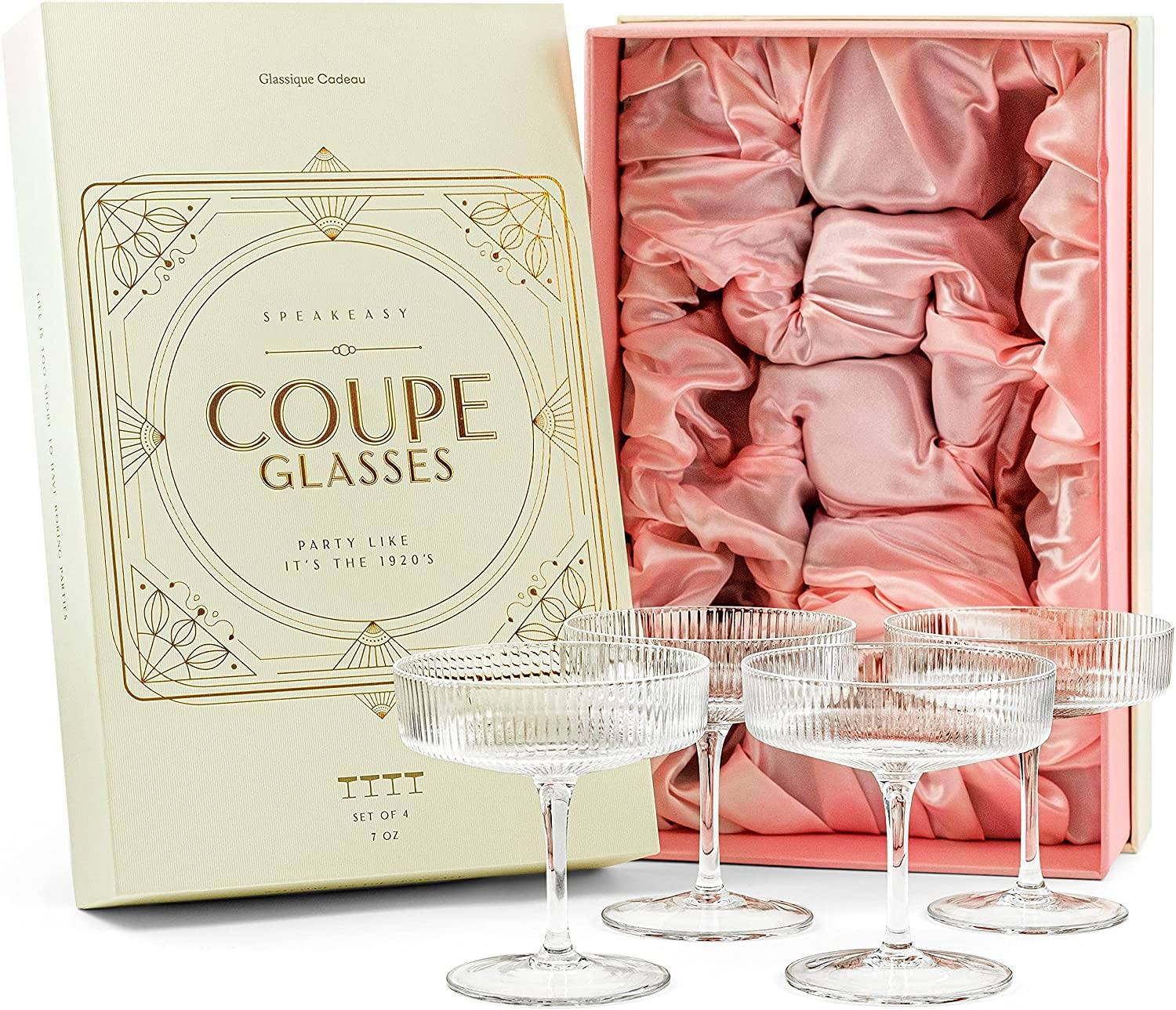 Kieliszki do Koktajli i Szampana Glassique Cadeau 4 szt.