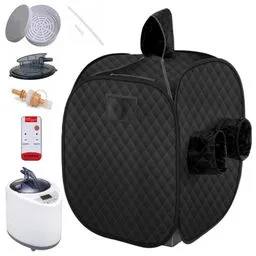 Przenośna sauna parowa TAZZOR YK69 3L 1000W czarna