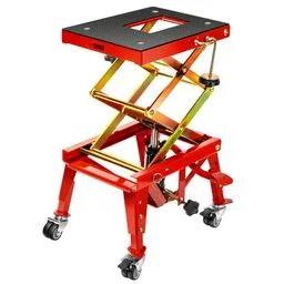 Hydrauliczny podnośnik nożycowy do motocykli i quadów, stojak