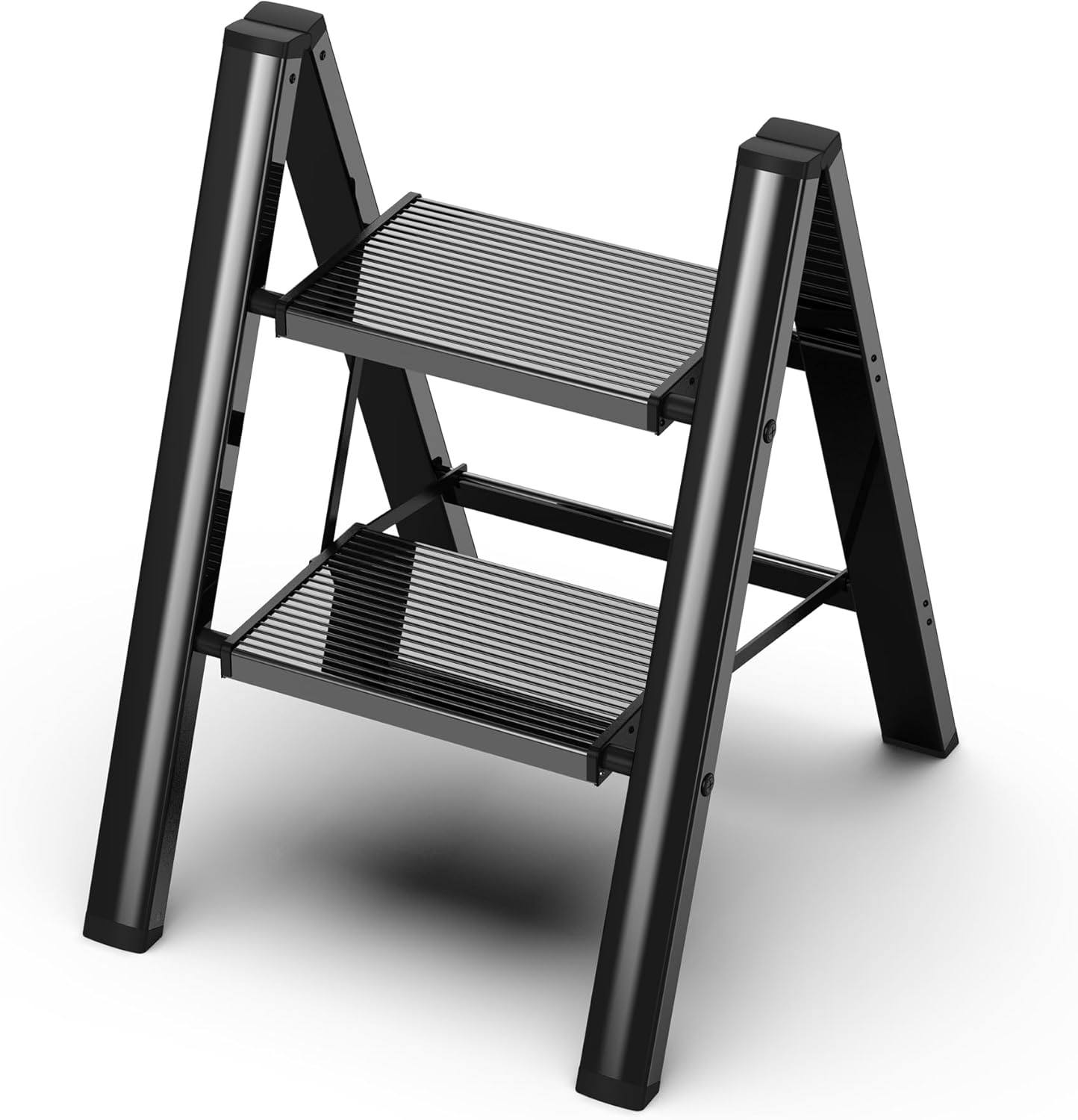 Drabina dwustopniowa składana GameGem H002 czarna