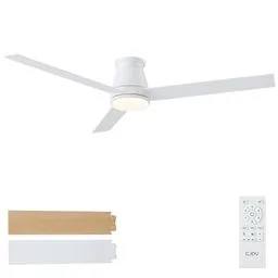 Wentylator sufitowy z lampą LED CJOY DY1153-3B Pilot 152cm