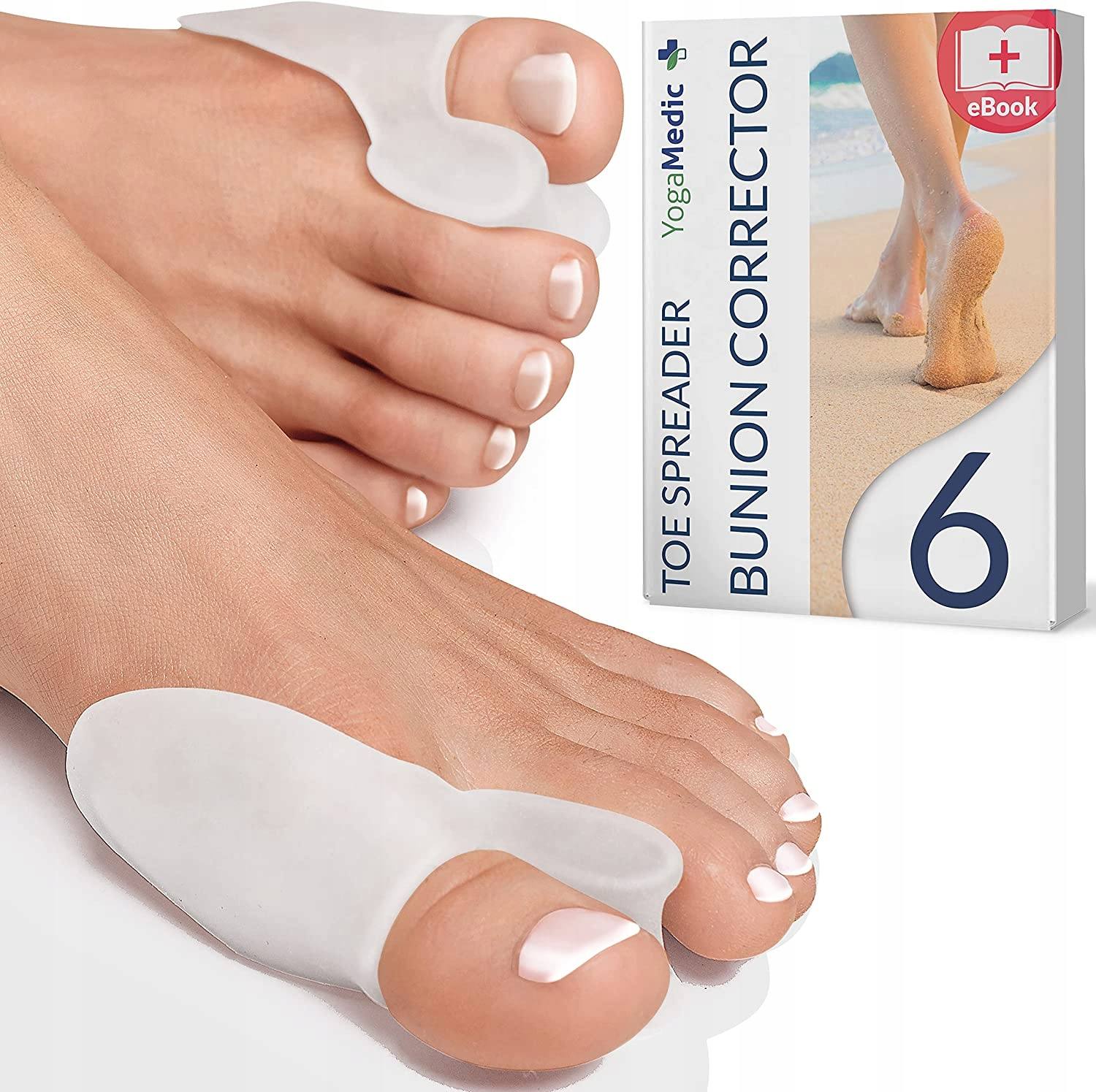 Separatory palców stóp kliny YogaMedic ZST6 6 szt.