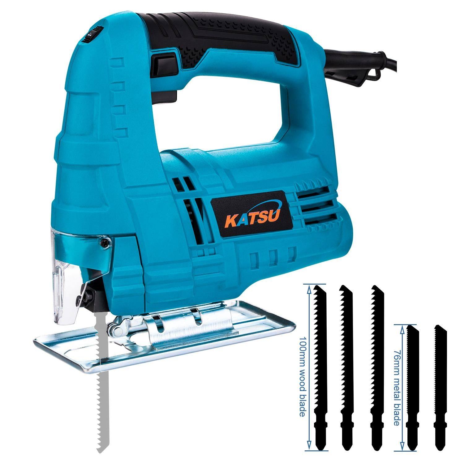 Wyrzynarka elektryczna KATSU 400W FCJS01-400T zestaw brzeszczotów