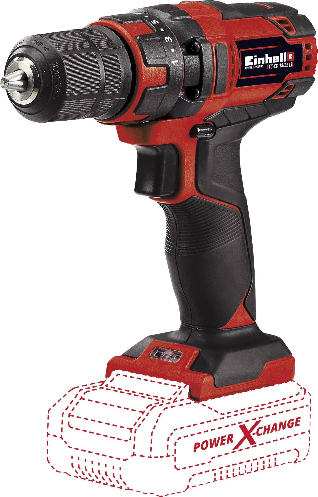 Wiertarko-wkrętarka Einhell TC-CD 18/35 Li - Solo 18V
