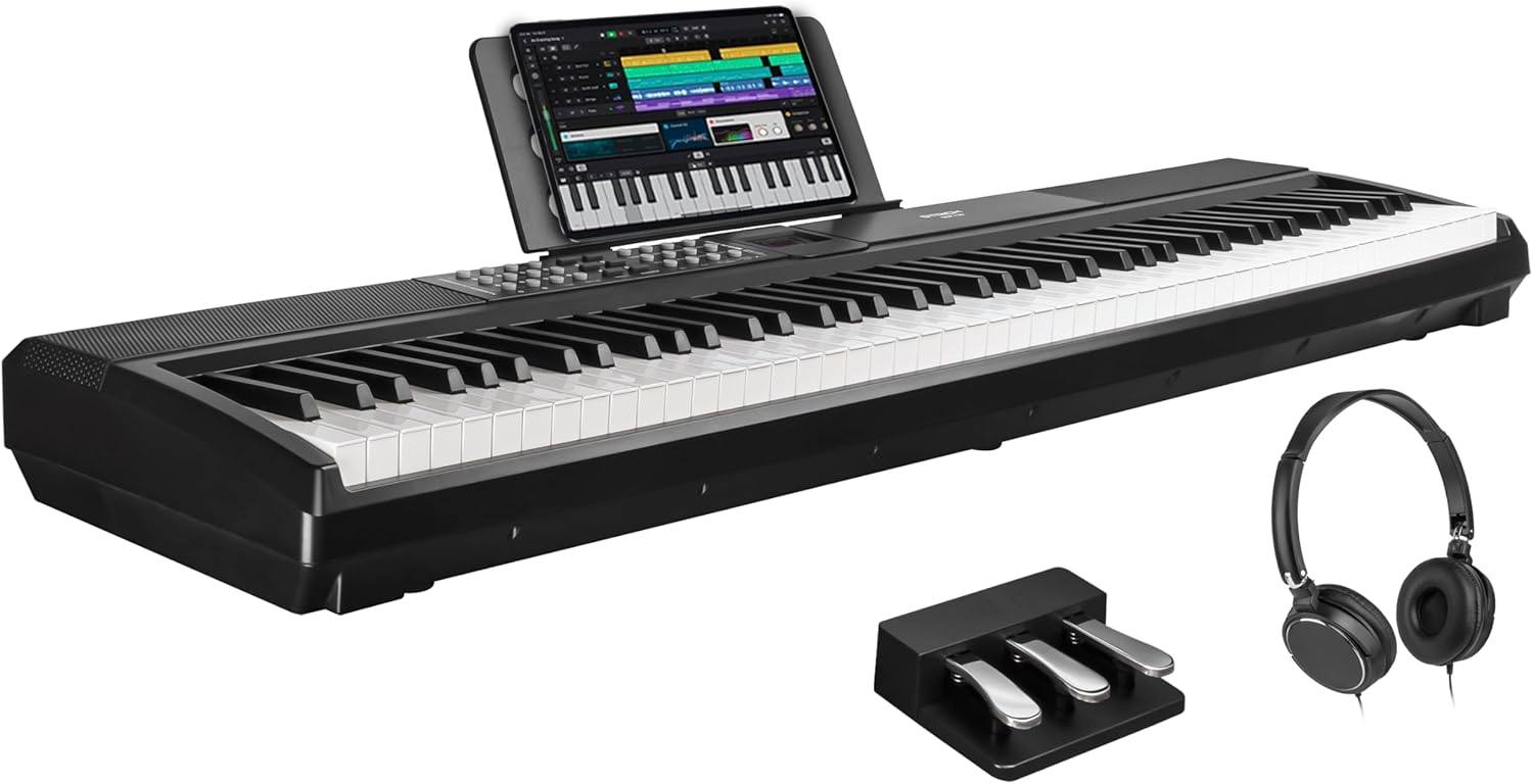 Pianino cyfrowe STRICH SDP-120 przenośne 88 klawiszy