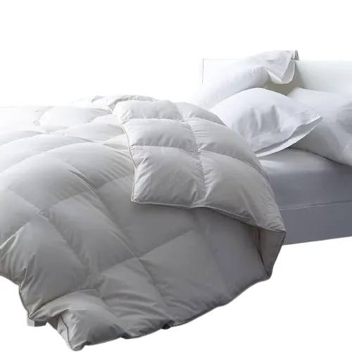 Kołdra Puchowa DWR 240x260 cm Bawełna Organiczna Całoroczna