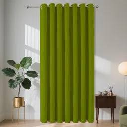 Zasłona zaciemniająca Joydeco 150x195 cm zielona termoizolacyjna