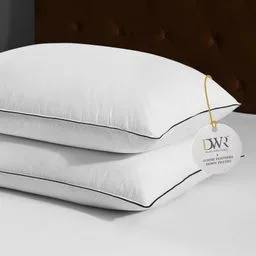 Poduszki puchowe DWR Hotel Collection 50x75 cm bawełna organiczna (zestaw 2 szt.)