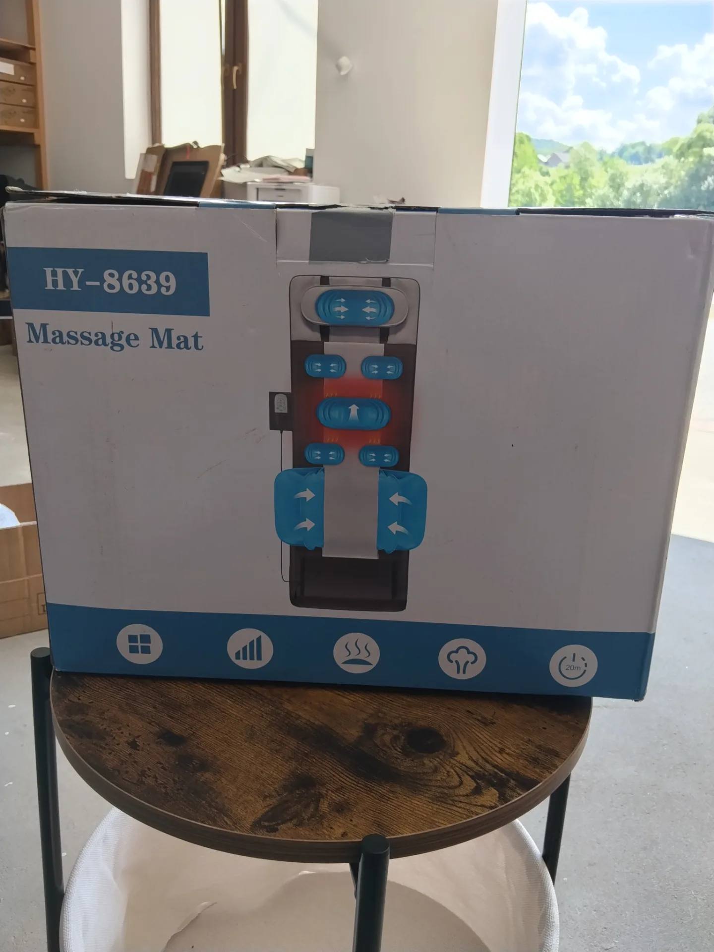 Mata masująca 3D Slothmore HY-8639 z poduszkami powietrznymi