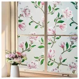 Folia okienna matowa Lifetree Magnolia 75x200 cm statyczna