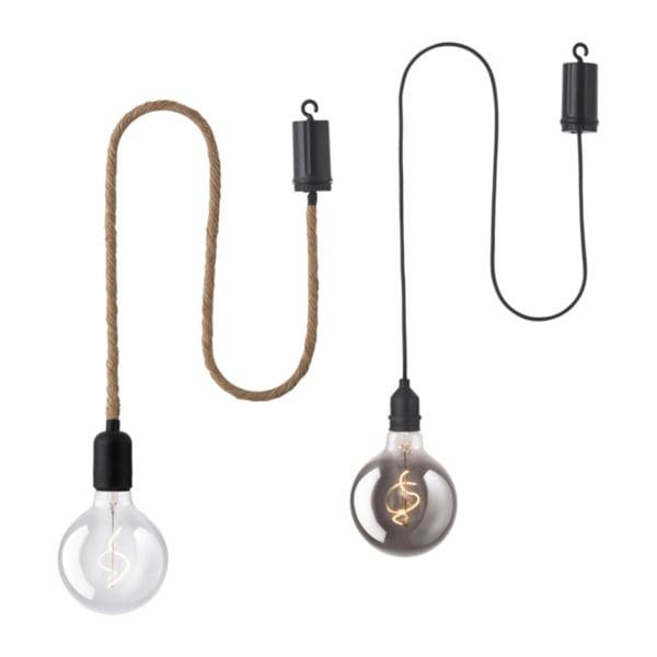 Zewnętrzna wisząca lampa filamentowa Light Zone LED retro