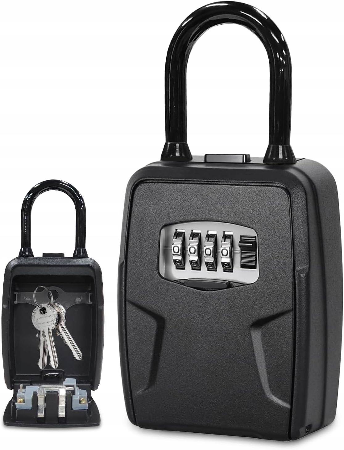 Sejf na klucze szyfrowy AceMining KeyBox-CH848 na ścianę czarny