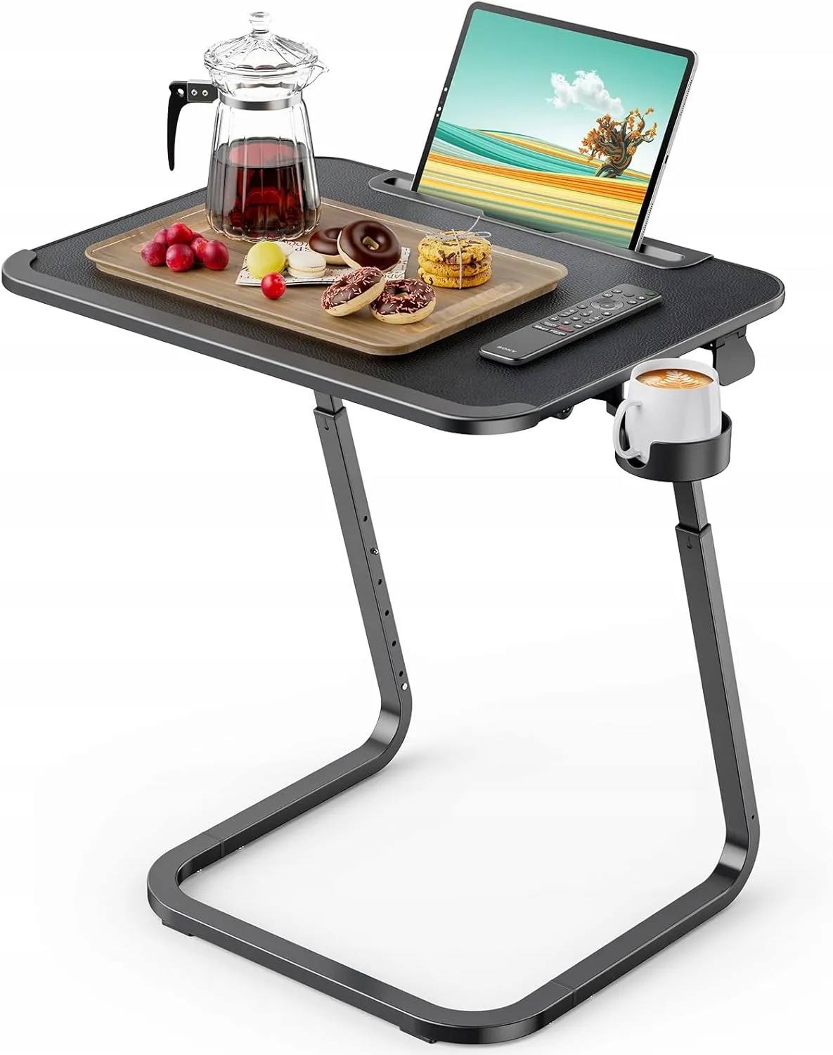 Regulowany stolik boczny SAIJI F2 pod laptopa i kanapę