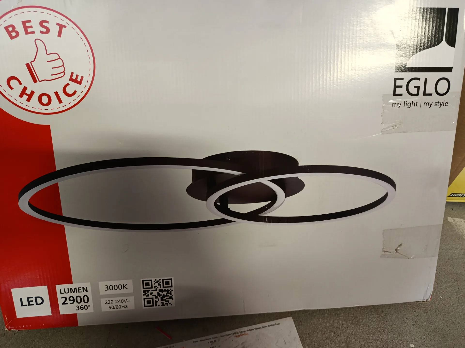 Nowoczesna lampa sufitowa LED EGLO Amandolo 2900 lm