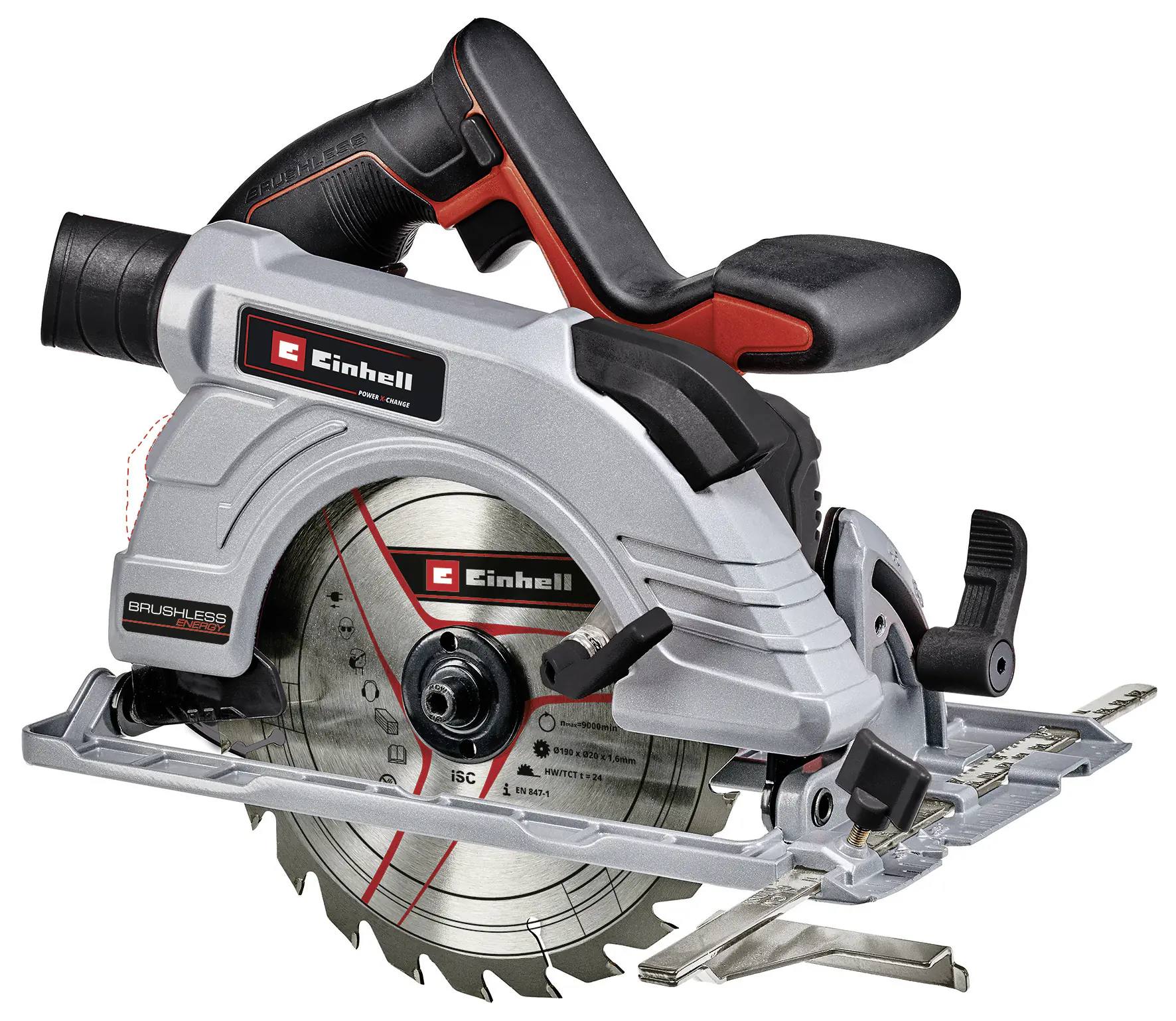 Akumulatorowa pilarka tarczowa Einhell TP-CS 18/190 Li BL-Solo