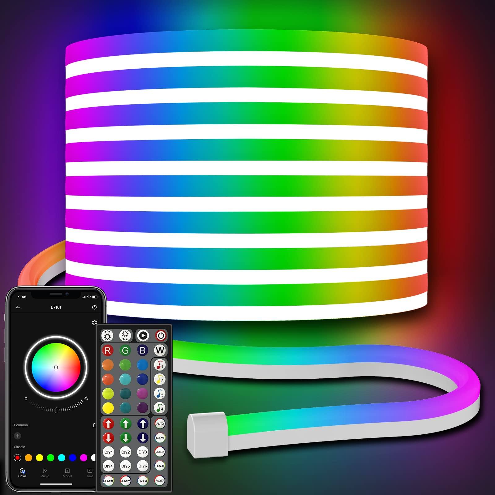Neonowa taśma LED RGB Ailbton 10m wąż świetlny pilot