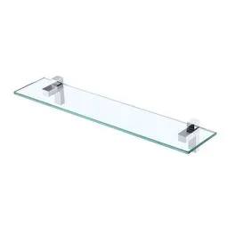 Szklana półka łazienkowa KES BGS3201S60 60 cm szkło hartowane chrom