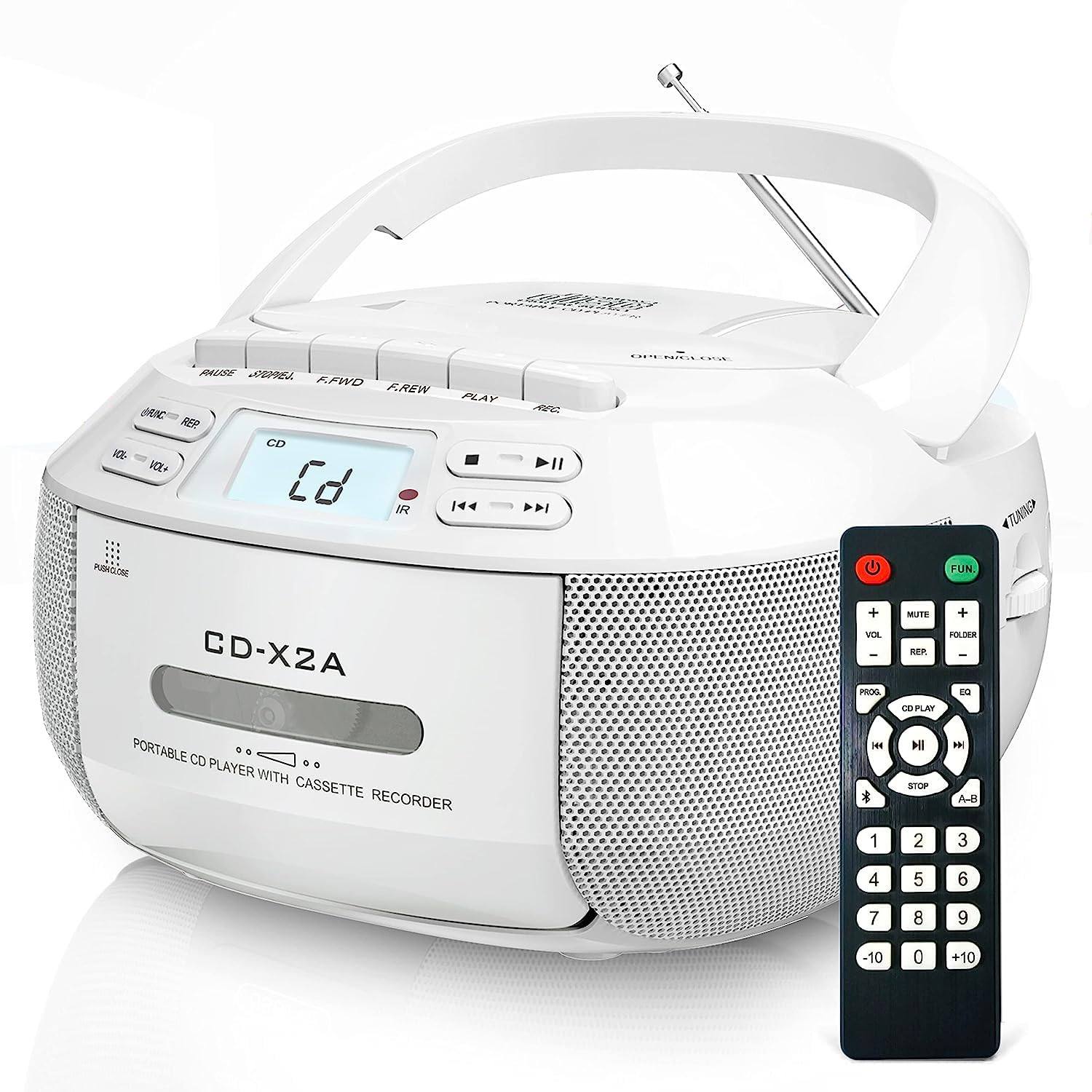Boombox dla dzieci Greadio CD-X2A CD magnetofon radio Bluetooth