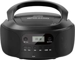 Przenośny odtwarzacz CD Boombox Greadio CD-X9C czarny